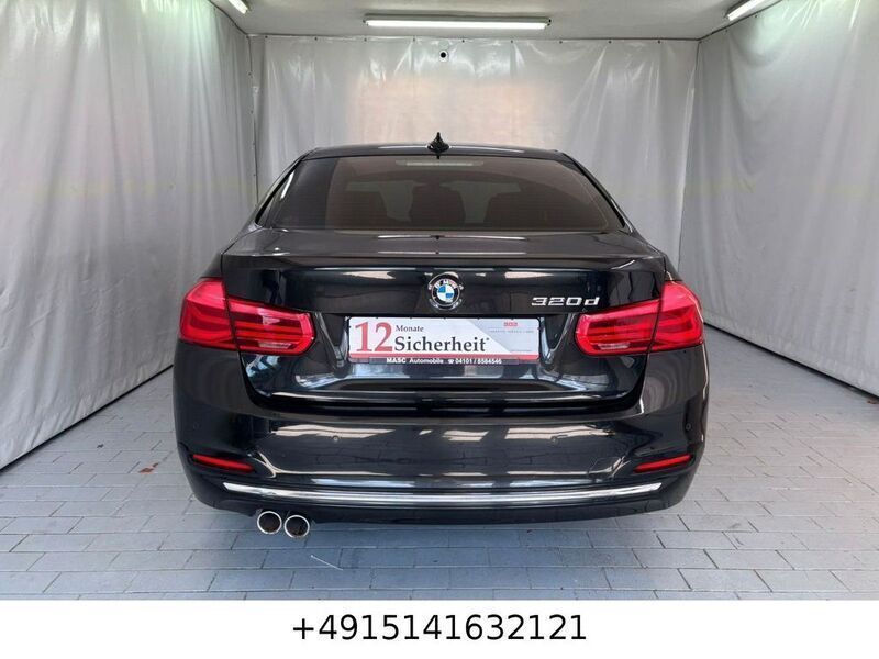Gebraucht BMW 320 Luxury Line 190 PS (139 kW) 2017 Black sapphire metallic Limousine