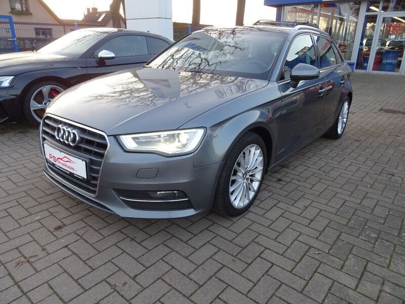 Grau Gebraucht 2013 Audi A3 Sportback Ambition Limousine | 7.870 € (Fairer Preis) - Bild 1/4