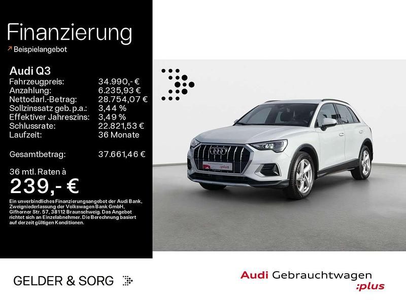 Second-hand Audi Q3 Advanced Plus 150 CP (110 kW) 2025 Alb SUV