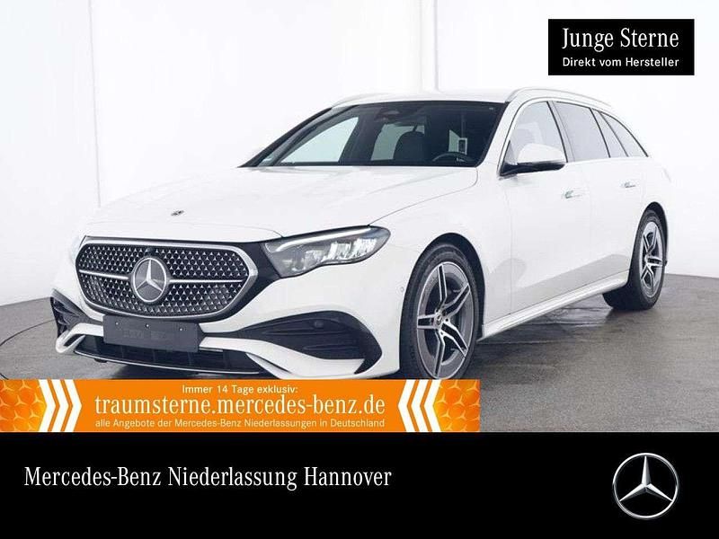Weiß Gebraucht 2024 Mercedes E220 Advanced Limousine | 46.990 € (Superpreis) - Bild 1/3