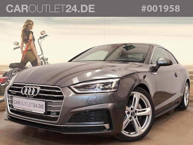 Grau Gebraucht 2016 Audi A5 S-line plus Coupé | 22.480 € (Fairer Preis) - Bild 1/4