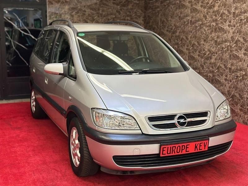 Silber Gebraucht 2004 Opel Zafira Njoy Van / Kleinbus | 1.990 € (Fairer Preis) - Bild 1/4