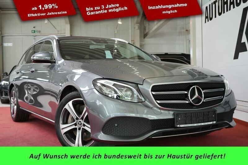 Grau Gebraucht 2019 Mercedes E400 Avantgarde Limousine | 38.990 € (Guter Preis) - Bild 1/4