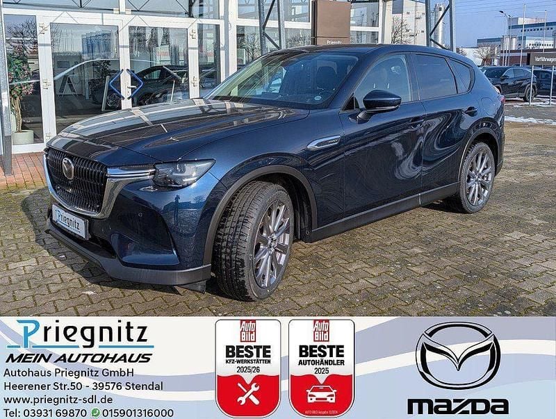 Gebraucht Mazda CX-60 Exclusive-Line 328 PS (241 kW) 2022 Blau SUV