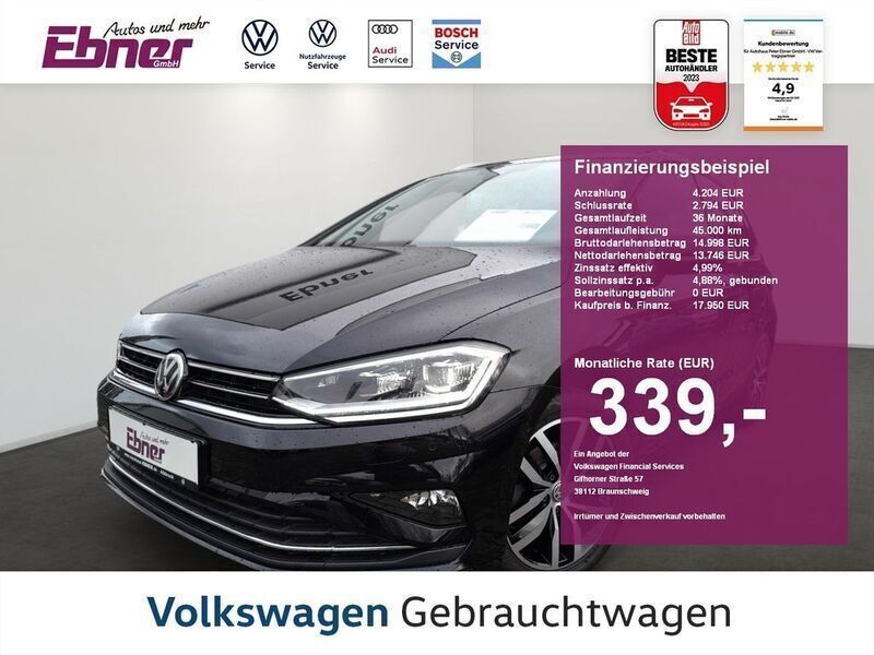 Schwarz Gebraucht 2018 VW Golf Sportsvan Join Van / Kleinbus | 18.350 € (Etwas zu teuer) - Bild 1/4