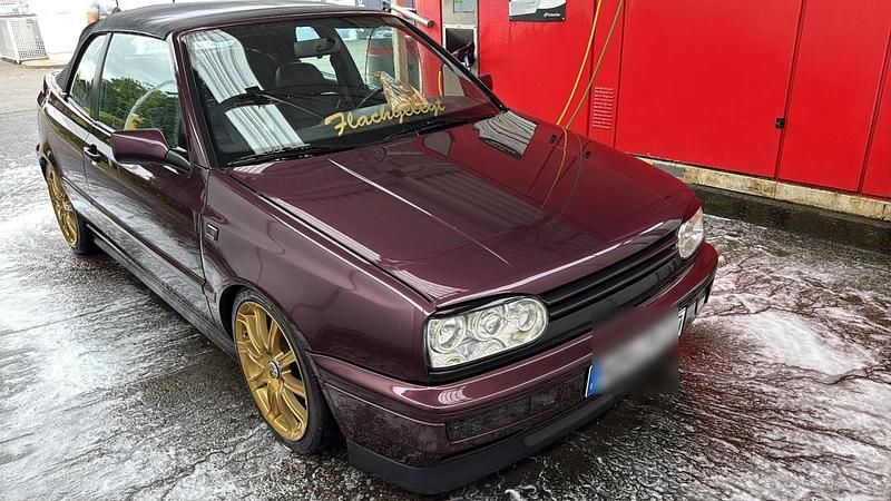 Violet Gebraucht 1995 VW Golf Cabriolet Cabrio | 1.800 € - Bild 1/4