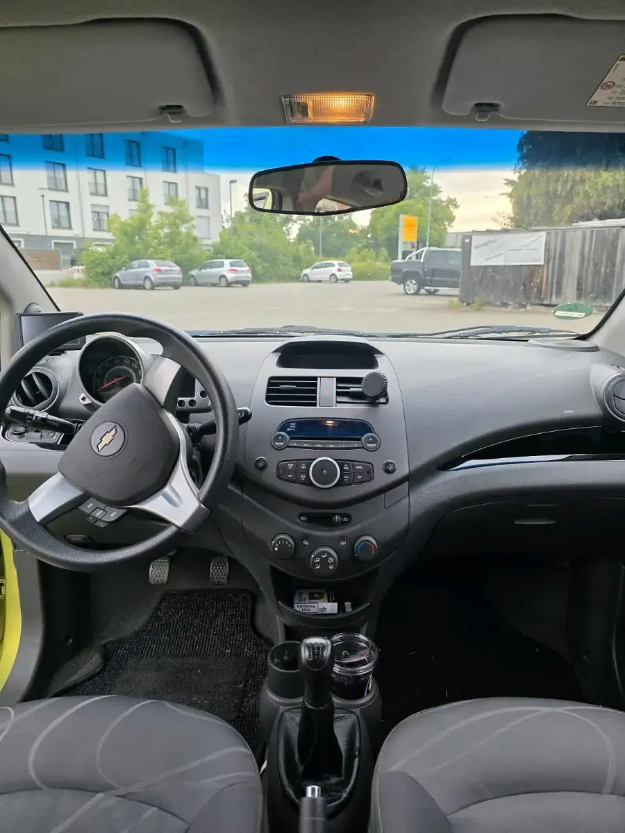 Gebraucht Chevrolet Spark 82 PS (60 kW) 2010 Grün Kleinwagen