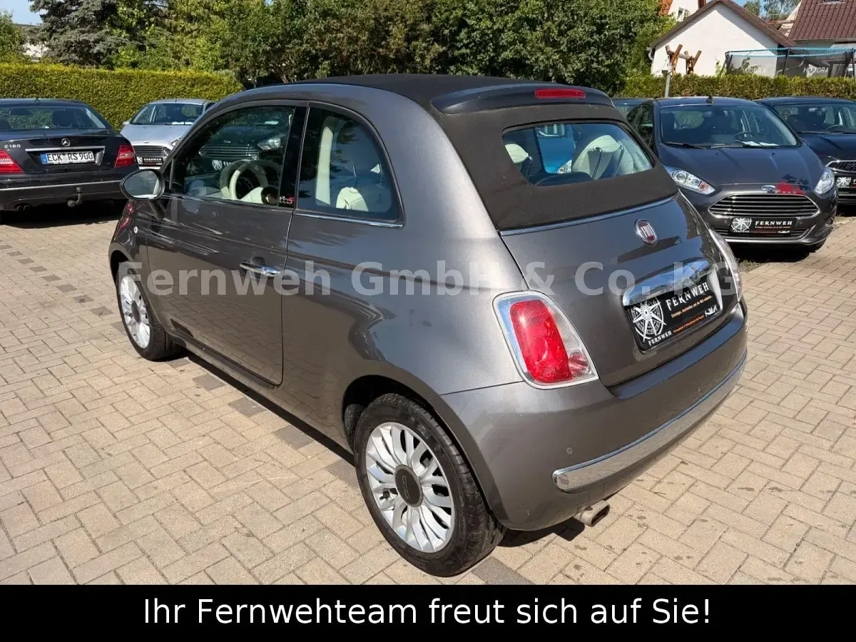 Gebraucht Fiat 500C 69 PS (50 kW) 2015 Grau Cabrio