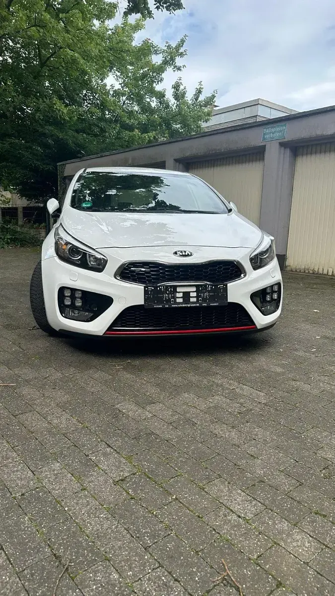 Gebraucht Kia Ceed GT GT 204 PS (150 kW) 2016 Weiß Limousine