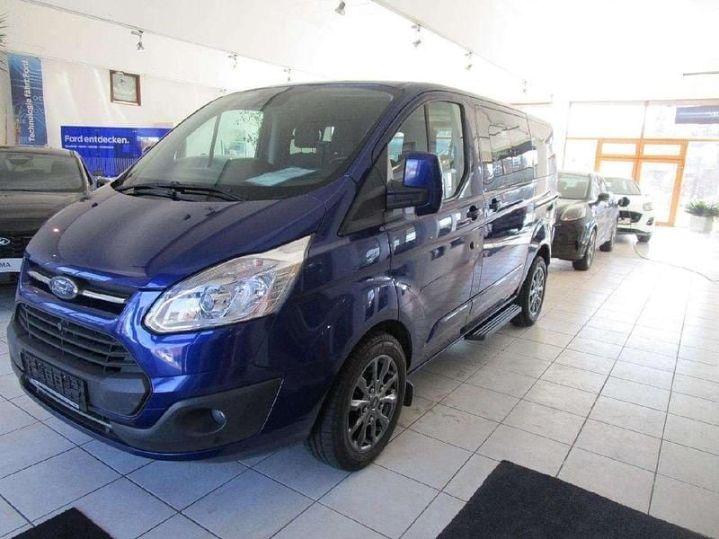 Indicblau metallic Gebraucht 2017 Ford Transit Custom Titanium Van / Kleinbus | 18.000 € - Bild 1/3