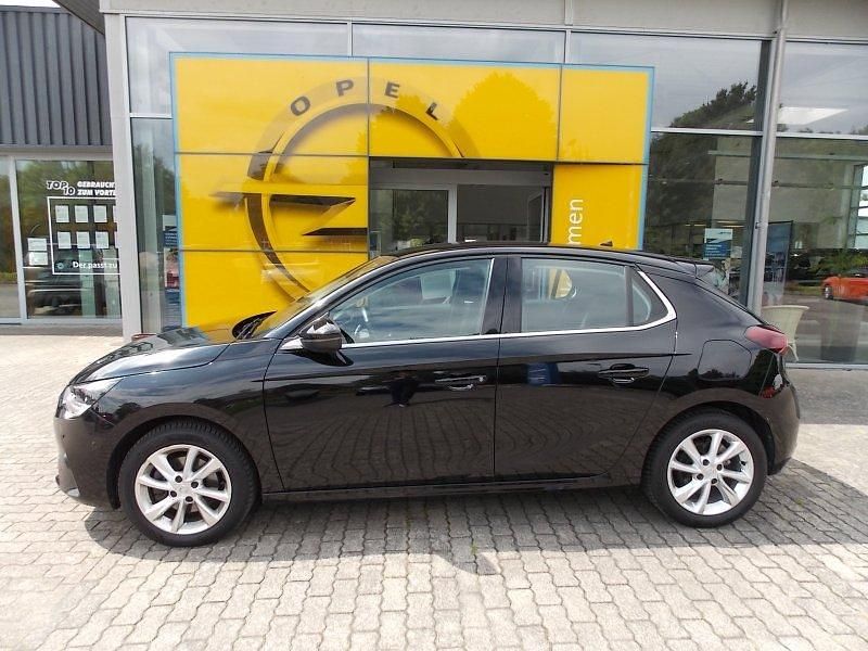 Gebraucht Opel Corsa Elegance 102 PS (75 kW) 2022 Diamant schwarz/karbon schwarz Kleinwagen