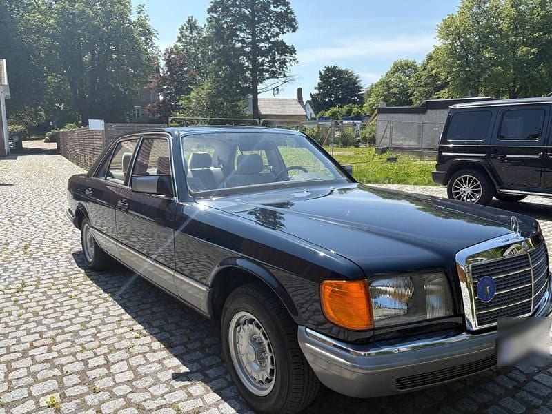 Gebraucht Mercedes S280 1983 Blau Limousine