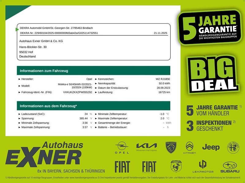 Voltaic blue Gebraucht 2023 Opel Mokka-e GS Line SUV | 19.900 € (Fairer Preis) - Bild 1/1