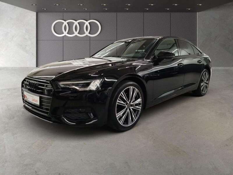 Mythosschwarz metallic Gebraucht 2023 Audi A6 Advanced Limousine | 42.210 € (Superpreis) - Bild 1/2