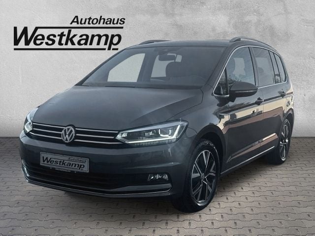 Indiumgrau metallic Gebraucht 2019 VW Touran Highline Van / Kleinbus | 25.830 € (Etwas zu teuer) - Bild 1/4