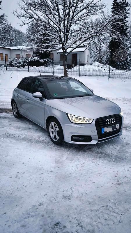 Gebraucht Audi A1 Sportback S-Line 2018 Silber Kleinwagen