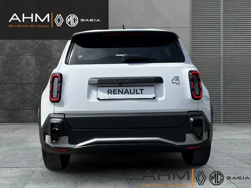 Ny Renault 4 E-Tech Komfort 110 kW (150 HK) 2026 Hvid SUV