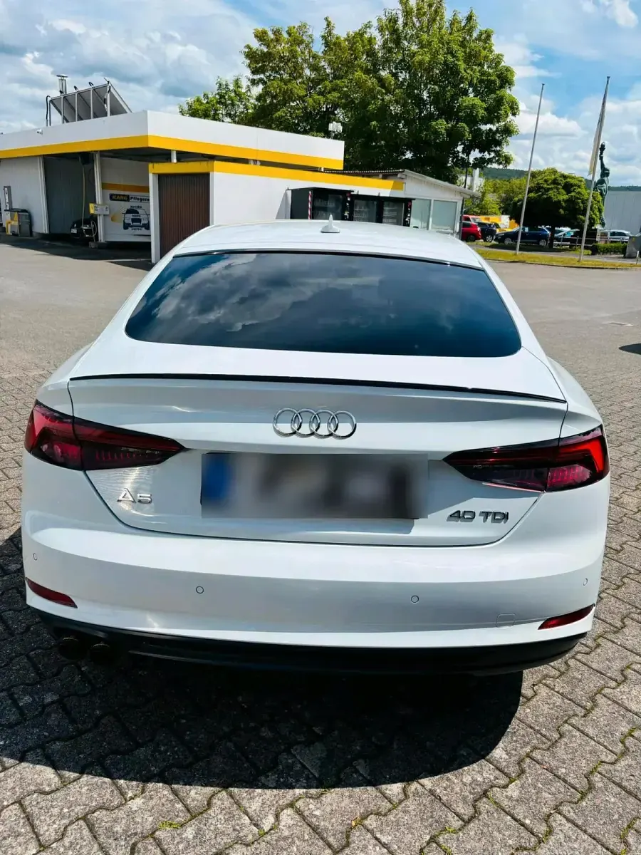 Gebraucht Audi A5 Sportback S-Line 190 PS (139 kW) 2019 Weiß Kleinwagen