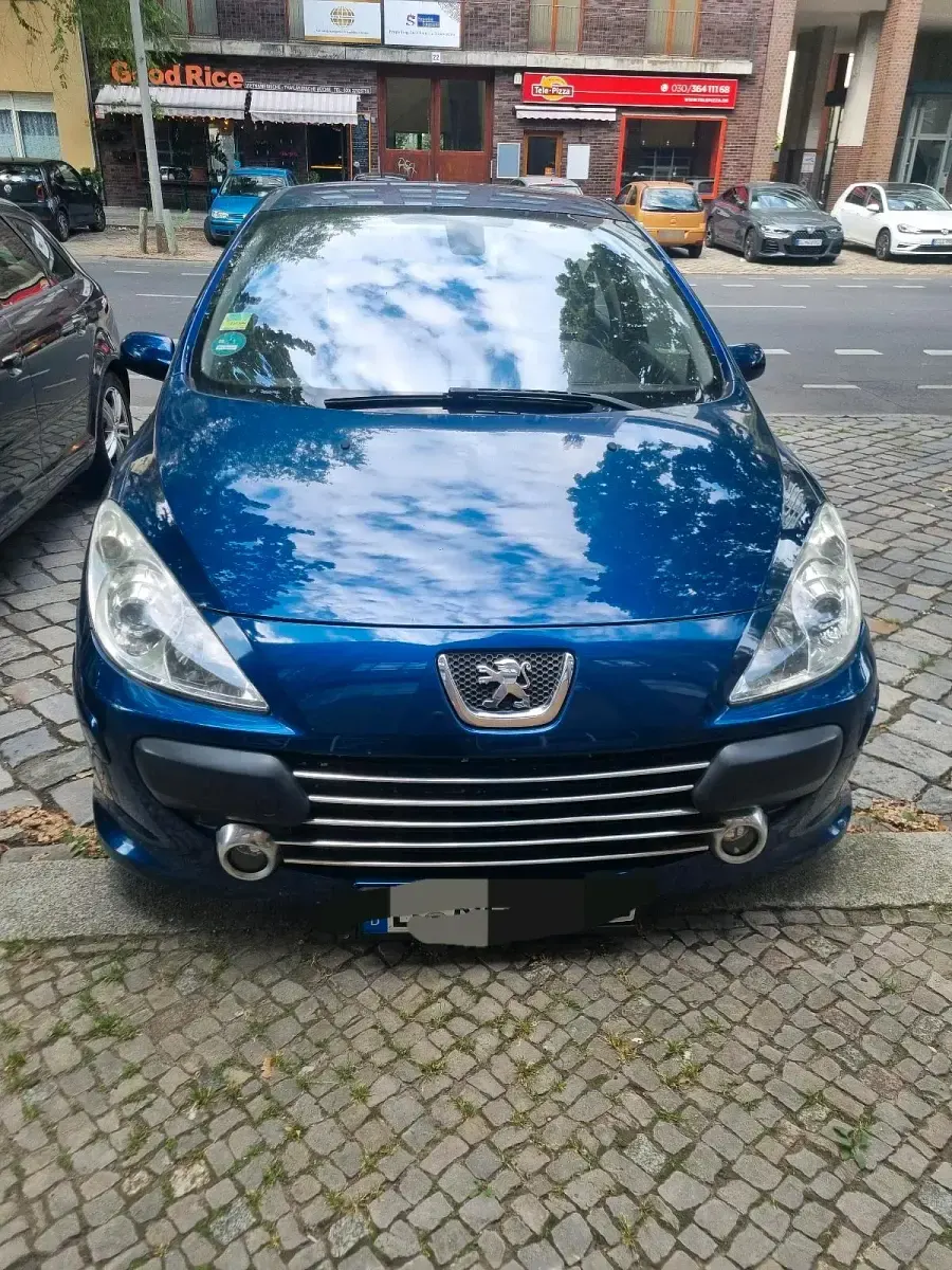 Gebraucht Peugeot 307 125 PS (91 kW) 2009 Blau Cabrio