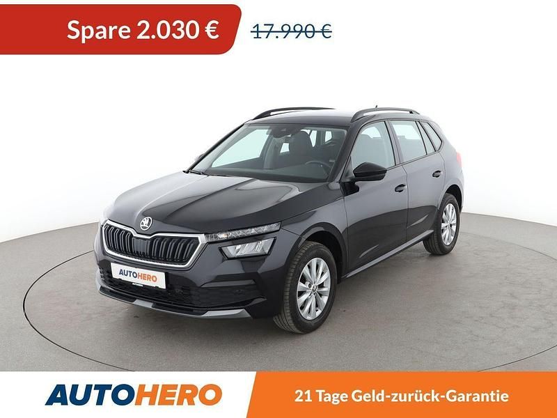 Schwarz Gebraucht 2022 Skoda Kamiq Ambition SUV | 15.960 € (Guter Preis) - Bild 1/3