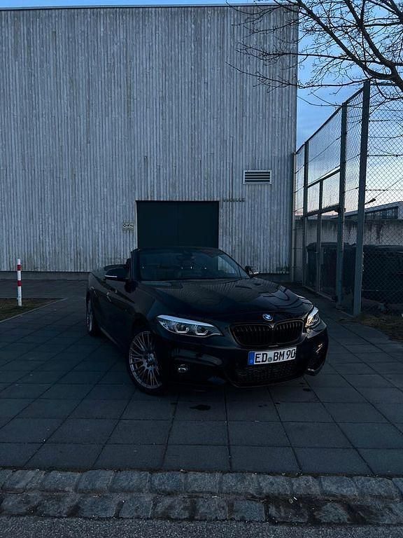 Gebraucht BMW 220 M Sport 190 PS (139 kW) 2018 Schwarz Cabrio