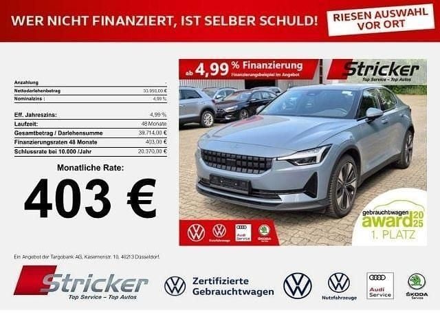 Magnesium (metallic) Gebraucht 2023 Polestar 2 Pilot-lite Limousine | 33.950 € (Superpreis) - Bild 1/3