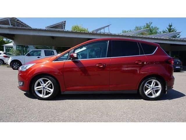 Gebraucht Ford C-MAX Titanium 120 PS (88 kW) 2016 Cranberry rot metallic Van / Kleinbus