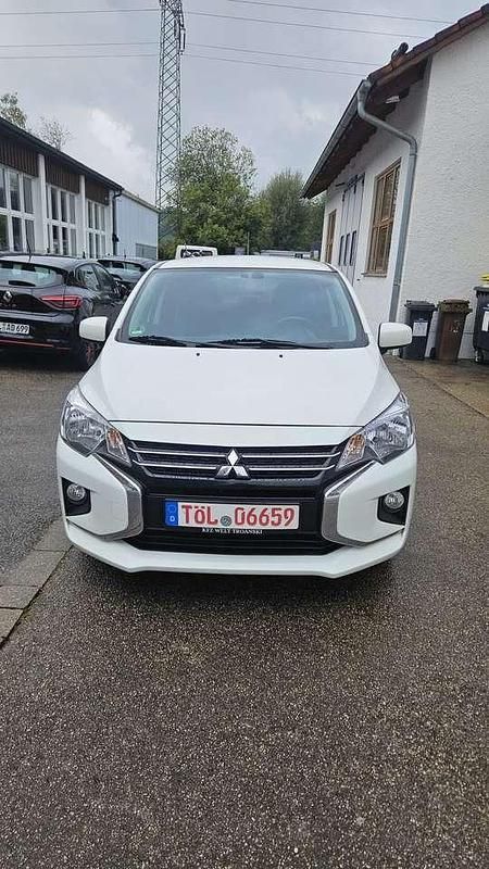 Alpine white Gebraucht 2022 Mitsubishi Space Star Select+ Kleinwagen | 9.600 € (Superpreis) - Bild 1/4