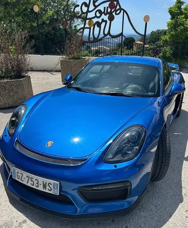 Gebraucht Porsche Cayman GT4 385 PS (283 kW) 2015 Blau Coupé