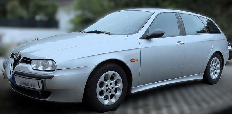 Silber Gebraucht 2001 Alfa Romeo 156 Kombi | 2.700 € (Guter Preis) - Bild 1/4