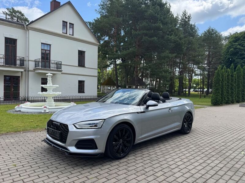 Silber Gebraucht 2018 Audi A5 Cabriolet Cabrio | 18.500 € - Bild 1/4