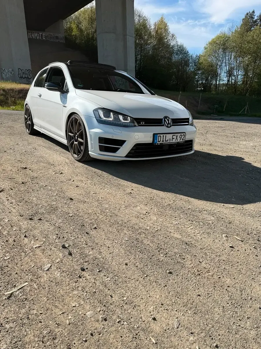 Gebraucht VW Golf R 300 PS (220 kW) 2014 Weiß Coupé