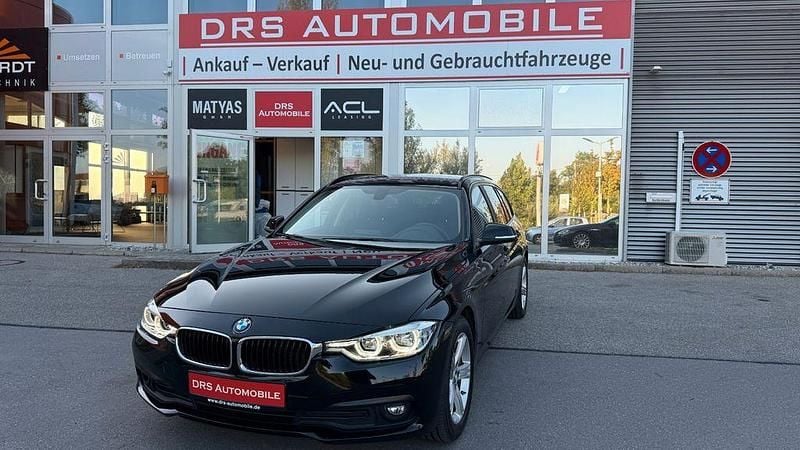 Schwarz Gebraucht 2017 BMW 320 Advantage Kombi | 15.600 € (Guter Preis) - Bild 1/4
