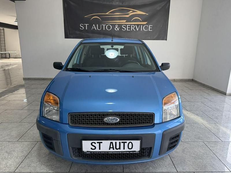 Gebraucht Ford Fusion Style 75 PS (55 kW) 2009 Blau Kleinwagen