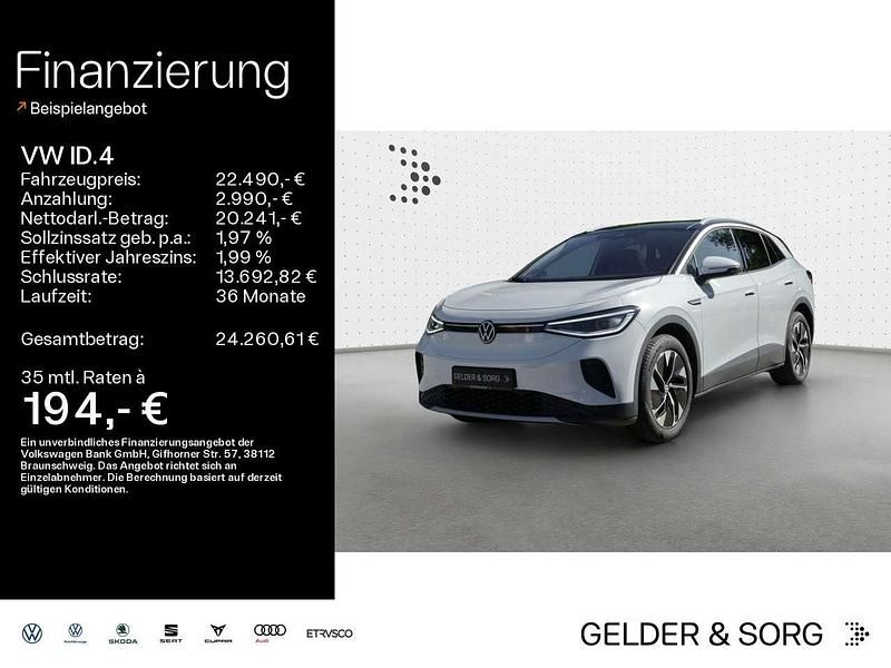 Gebraucht VW ID.4 Pure 108 kW (148 PS) 2022 Gletscherweiß metallic SUV