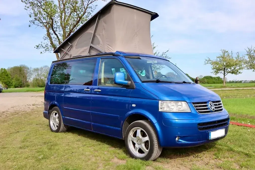 Gebraucht VW California Comfortline 174 PS (127 kW) 2006 Blau Van