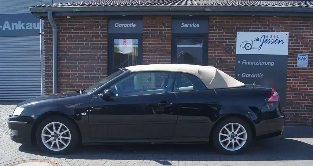Gebraucht Saab 9-3 Cabriolet Vector 150 PS (110 kW) 2005 Schwarz Cabrio