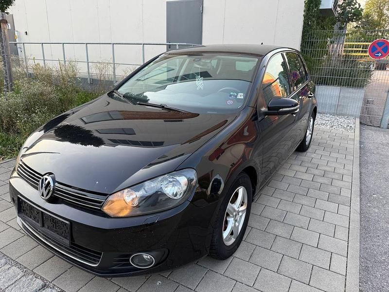 Schwarz Gebraucht 2009 VW Golf VI Team Limousine | 2.500 € (Superpreis) - Bild 1/4