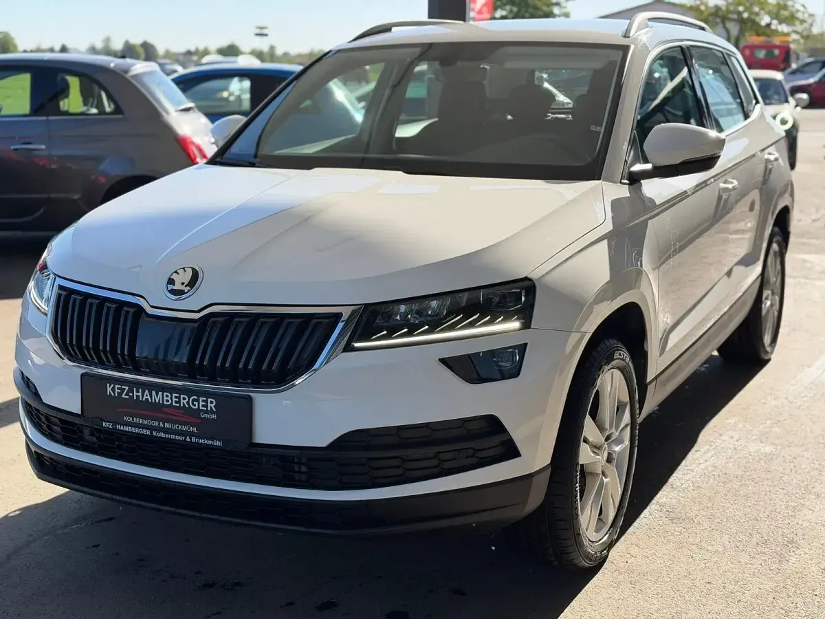 Gebraucht Skoda Karoq Style 150 PS (110 kW) 2019 Weiß SUV