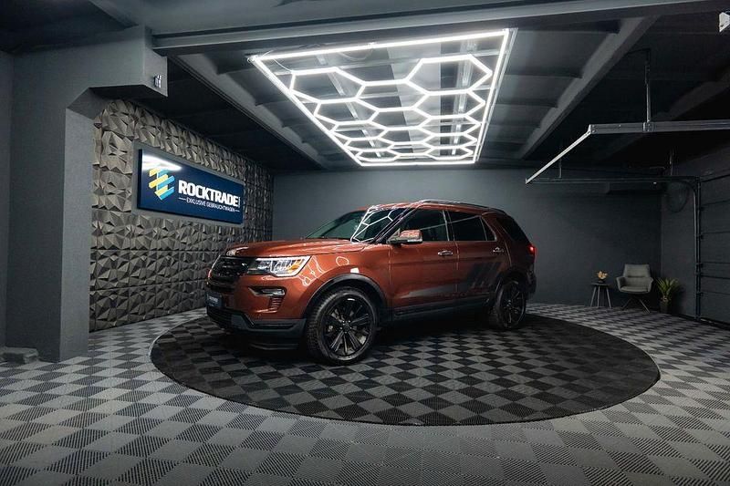 Gebraucht Ford Explorer Limited 294 PS (216 kW) 2018 Orange SUV