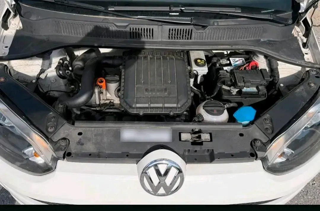 Gebraucht VW up! 65 PS (47 kW) 2017 Weiß Kleinwagen