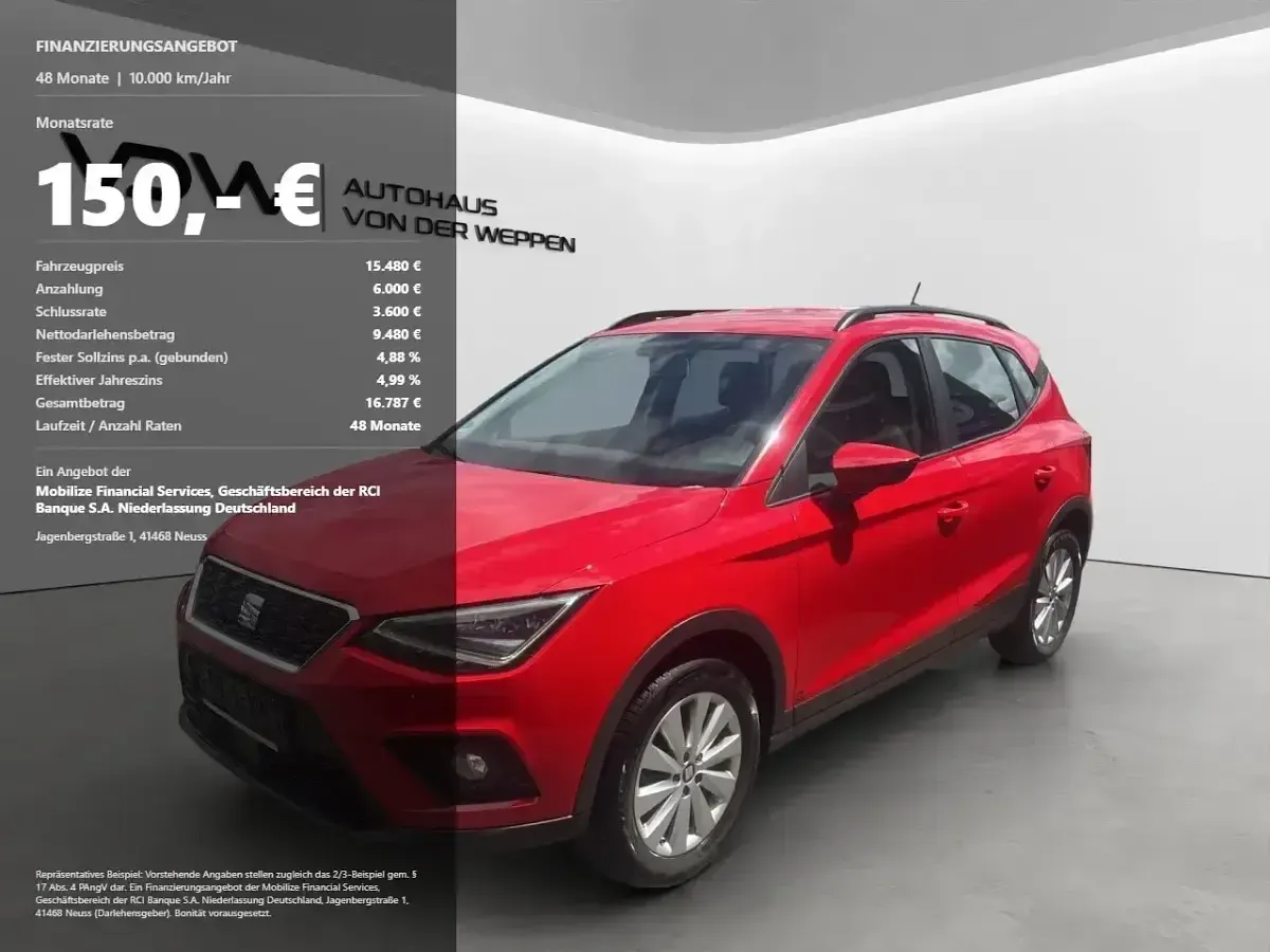 Gebraucht Seat Arona Style 81 PS (59 kW) 2021 SUV