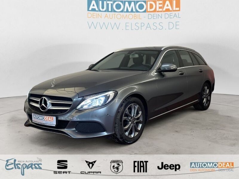 Metalliclack (grau Gebraucht 2018 Mercedes C180 Kombi | 22.449 € (Fairer Preis) - Bild 1/4