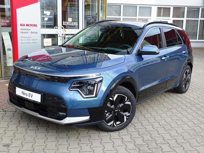 Mineral blau met. Gebraucht 2024 Kia e-Niro SUV | 45.500 € - Bild 1/4