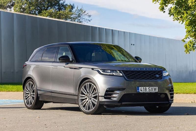 Grau Gebraucht 2017 Land Rover Range Rover Velar First Edition SUV | 32.500 € (Teuer) - Bild 1/4