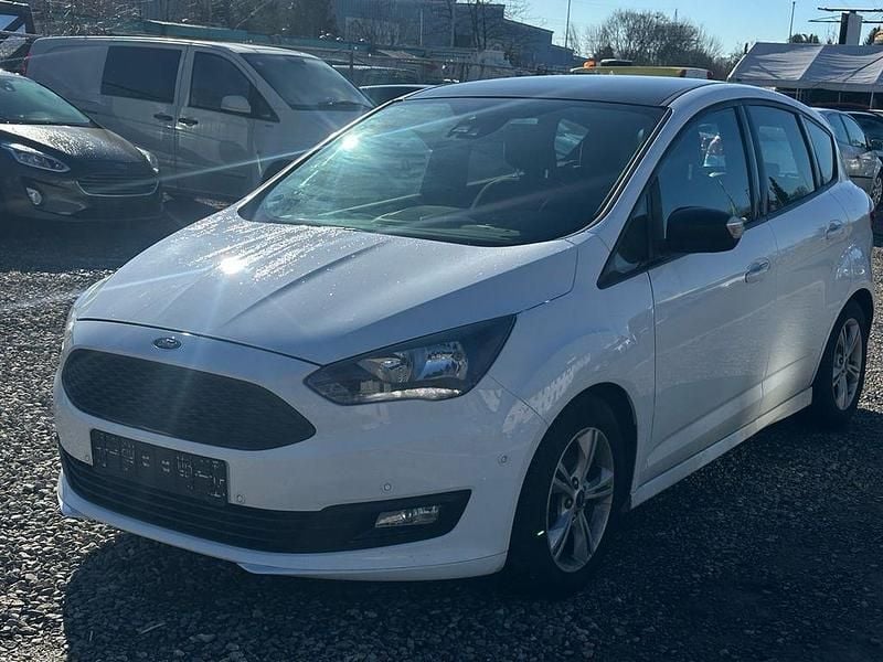 Gebraucht Ford C-MAX Sport 125 PS (91 kW) 2019 Weiß Van / Kleinbus