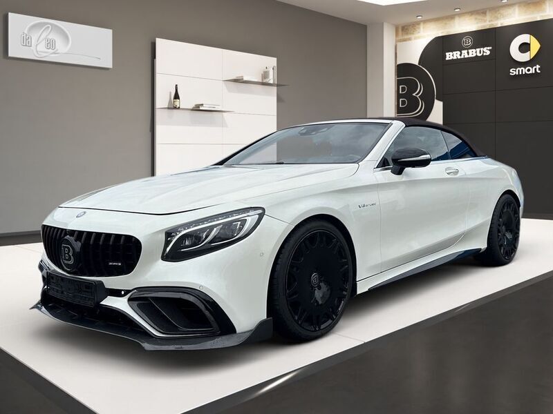 Designo diamantweiß metta Gebraucht 2016 Mercedes S63 AMG AMG Cabrio | 71.900 € (Superpreis) - Bild 1/4