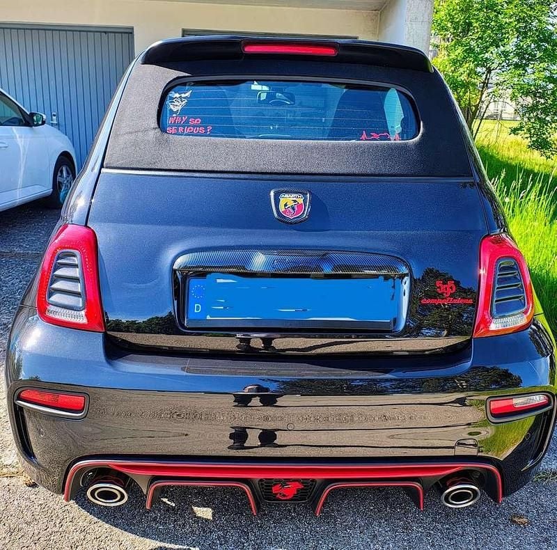 Gebraucht Abarth 595C 165 PS (121 kW) 2016 Schwarz Cabrio