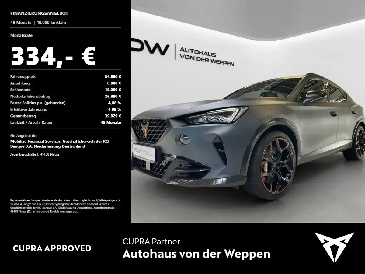 Gebraucht Cupra Formentor VZ 287 PS (211 kW) 2022 SUV