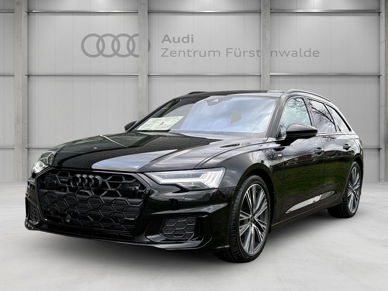 Schwarz Gebraucht 2024 Audi A6 S-Line Kombi | 84.896 € - Bild 1/4